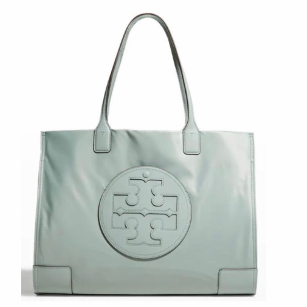 ‼️SOLD‼️Gorgeous Large Tory Burch "Ella" tote bag in Blue Celadon